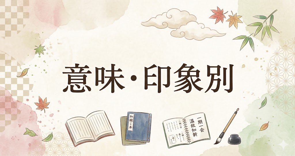 意味・印象別